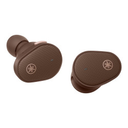 Yamaha TW-E5B - True wireless earphones con microfono - in-ear - Bluetooth - marrone