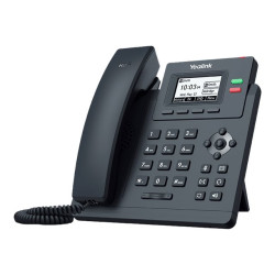 Yealink SIP-T31P - Telefono VoIP - 5 vie capacità di chiamata - SIP, SIP v2, SRTP - 2 righe - grigio classico