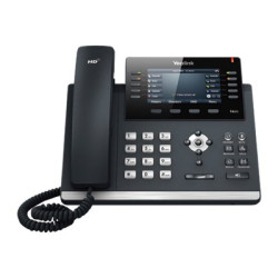 Yealink SIP-T46U - Telefono VoIP con ID chiamante - 3-way capacità di chiamata - SIP, SIP v2 - 16 linee