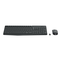 Logitech MK235 - Set mouse e tastiera - senza fili - 2.4 GHz - Portoghese