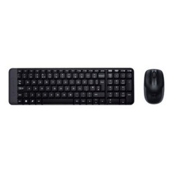 Logitech Wireless Combo MK220 - Set mouse e tastiera - senza fili - 2.4 GHz - Portoghese