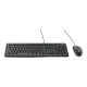 Logitech Desktop MK120 - Set mouse e tastiera - USB - Portoghese