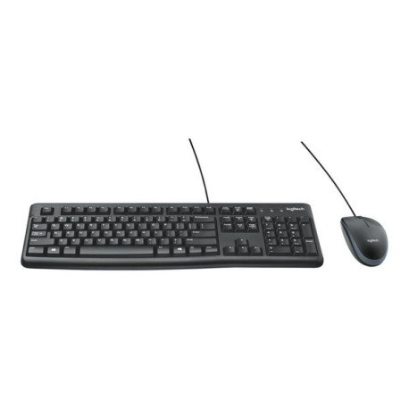 Logitech Desktop MK120 - Set mouse e tastiera - USB - Portoghese
