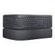 Logitech ERGO K860 Split Keyboard for Business - Tastiera - senza fili - Bluetooth LE - QWERTY - Spagnola - Europea - grafite