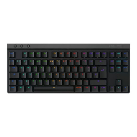 Logitech G G515 - Tastiera - LIGHTSPEED - TKL - retrolilluminato - senza fili - 2.4 GHz, Bluetooth, USB - QWERTY - Spagnola - i
