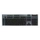 Logitech G G915 X - Tastiera - LIGHTSPEED - retrolilluminato - senza fili - Bluetooth 5.0, 2.4 GHz, USB - QWERTY - Spagnola - i
