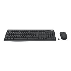 Logitech MK370 Combo for Business - Set mouse e tastiera - senza fili - Bluetooth LE - QWERTY - Spagnola - grafite
