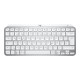 Logitech MX Keys Mini - Tastiera - retroilluminato - Bluetooth - QWERTY - Spagnola - grigio pallido