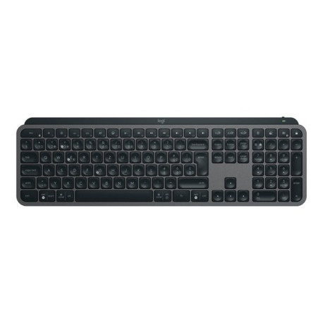 Logitech MX Keys S - Tastiera - retroilluminato - senza fili - Bluetooth LE - QWERTY - Spagnola - interruttore: tasti a forbice