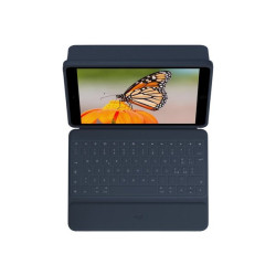 Logitech Rugged Combo 3 - Custodia tastiera e carta - Apple Smart connector - QWERTY - Spagnola - per Apple 10.2-inch iPad (7^ 