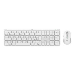Logitech Signature Slim Combo MK950 - Set mouse e tastiera - 100% - full size - senza fili - Bluetooth 5.1 LE - QWERTY - Spagno
