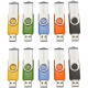 Intenso Basic Line unità flash USB 4 GB USB tipo A 2.0 Nero, Blu, Verde, Arancione, Giallo