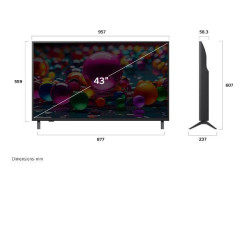 LG 43 UA75 4K UHD PIEDINI LATERALI WEBOS25