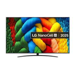 LG 75 NANOCELL NANO81A 4K UHD BASE CENTRALE WEBOS25