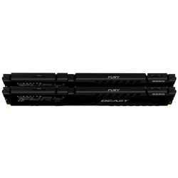 Kingston 128GB 5600MTs DDR5 CL36 DIMM (Kit of 2) FURY Beast Black