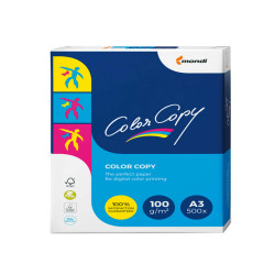 Carta Color Copy - A3 - 100 gr - bianco - Mondi - conf. 500 fogli