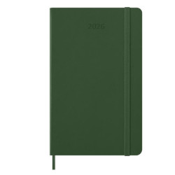 Moleskine AGENDA GIORNALIERA 2026 VERDE COPERTINA RIGIDA LARGE