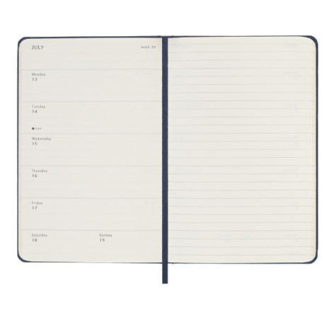 Moleskine AGENDA SETTIMANALE 2026 COPERTINA RIGIDA