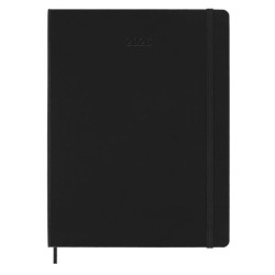 Moleskine AGENDA SETTIMANALE 2026 NERO COPERTINA RIGIDA XL