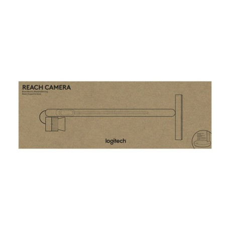 Logitech Reach - Telecamera per lo streaming dal vivo - colore - 1920 x 1080 - 1080p - audio - USB-C - MJPEG