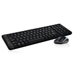 Logitech Wireless Combo MK220 tastiera Mouse incluso USB