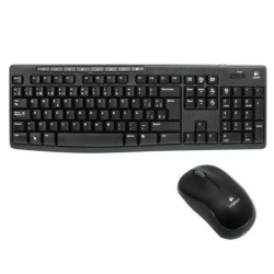 Logitech Wireless Combo MK270 tastiera Mouse incluso USB QWERTY