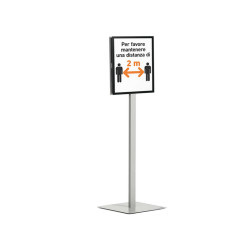 Espositore Info Stand Basic - da pavimento - A3 - Durable