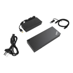 Lenovo ThinkPad Hybrid USB-C with USB-A Dock - Docking station - USB-C - 2 x HDMI, 2 x DP - GigE - 135 Watt - Italia