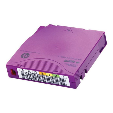 HPE Ultrium RW Custom Labeled Data Cartridge - 20 x LTO Ultrium 6 6.25 TB - etichettato - viola - per StoreEver MSL2024, MSL404
