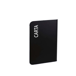 Etichetta adesiva raccolta differenziata - con stampa "CARTA" - 4,5 x 18 cm - vinile - bianco opaco - Medial