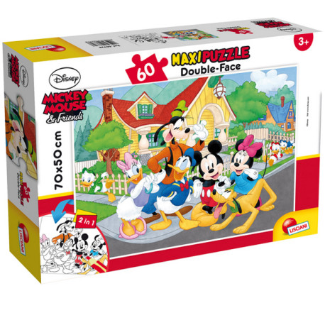Puzzle Maxi "Disney Mickey" - 60 pezzi - Lisciani