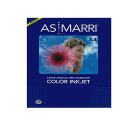 Carta Color Graphic - inkjet - A3 - 125 gr - 100 fogli - effetto opaco - bianco - As Marri