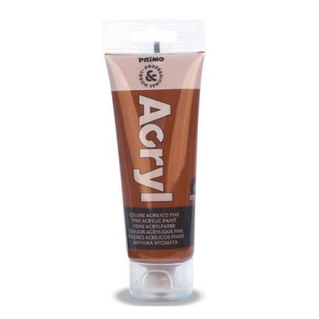 Primo TEMPERA TUBO ACRILICO COL.SIENA BRUCIATA75ML
