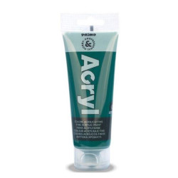 Primo TEMPERA TUBO ACRILICO COL.VERDE SMERALDO75ML