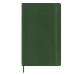 Moleskine AGENDA SETTIMANALE 2026 VERDE COPERTINA MORBIDA LARGE