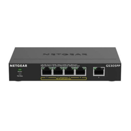 Netgear Switch Unmanaged GS305PP-100PES - Netgear Gigabit Ethernet PoE
