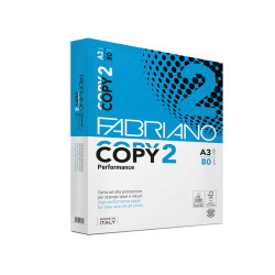 Carta Copy 2 - A3 - 80 gr - bianco - Fabriano - conf. 500 fogli