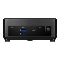 MSI Cubi 5 12M 001BEU - Barebone - PC mini 1 x Core i7 1255U / fino a 4.7 GHz - RAM 0 GB - Iris Graphics - IEEE 802.11ax (Wi-Fi