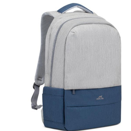 Rivacase Zaino per Laptop da 17.3' Antifurto - Grigio