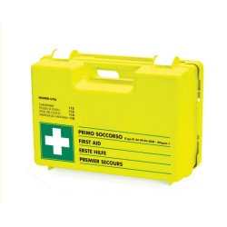 Valigetta Cassetta Medica Fluorescente All. 1 cat. AB con 3 o più dip. s/sfigmomanometro