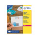 Etichette adesive coprenti BlockOut - in carta - permanenti - 199,6 x 289,1 mm - 1 et/fg - 25 fogli - bianco - Avery