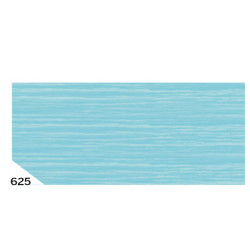 Carta crespa - 50 x 250 cm - 48 gr - azzurro 625 - Rex Sadoch - conf.10 rotoli