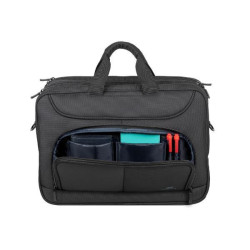 Rivacase Borsa ECO per Laptop 15,6' con cinghia trolley Nero