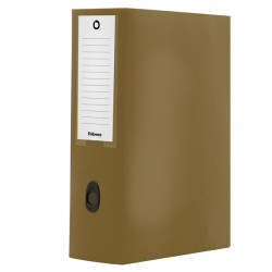 Scatola progetto Plus HOLOS - 25x35 cm - dorso 10 cm -marrone - Fellowes