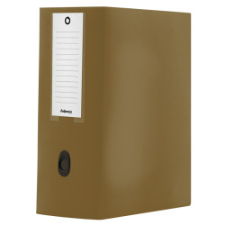Scatola progetto Plus HOLOS - 25x35 cm - dorso 15 cm - marrone - Fellowes