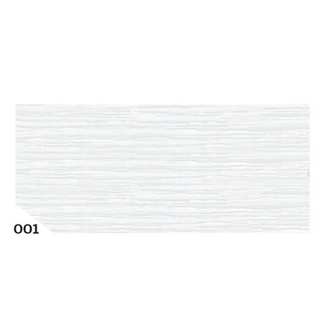 Carta crespa - 50 x 250 cm - 48 gr - bianco 001 - Rex Sadoch - conf. 10 rotoli