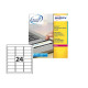 Etichette adesive L6146 - in poliestere - laser - permanenti - 63,5 x 33,9 mm - 24 et/fg - 20 fogli - bianco - Avery