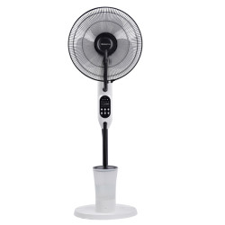 Ventilatore Mistic Fan - da terra - con nebulizatore - serbatoio 2,8 L - 80 W - diametro 40 cm - 43 x 40 x 125 cm - Melchioni f