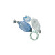 Pallone di rianimazione Ambu monouso Pediatrico con maschera oronasale e reversoir