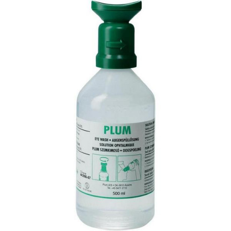 Soluzione Lavaggio Oculare ml 500 sterile ,mascherina per occhi e coperchio parapolvere